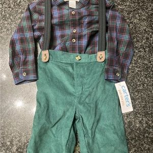 Carter's Boys Special Occasion Outfit. Newborn. New